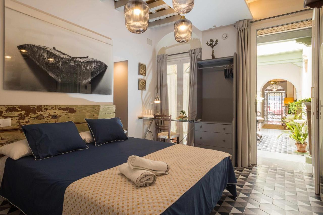 Casa Portus Gaditanus S XVIII Patio Andaluz إل بويرتو دي سانتا ماريا المظهر الخارجي الصورة